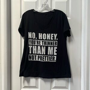 Black tee no honey size Xl took tag off